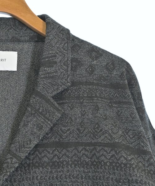 INHERIT（インヘリット）テーラードジャケット グレー サイズ:L メンズ/2200637348119