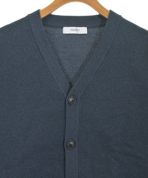 INHERIT（インヘリット）カーディガン 紺 サイズ:M レディース/2200633985035