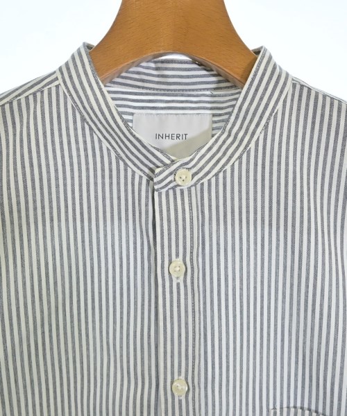 INHERIT（インヘリット）カジュアルシャツ グレー サイズ:L メンズ/2200641478024