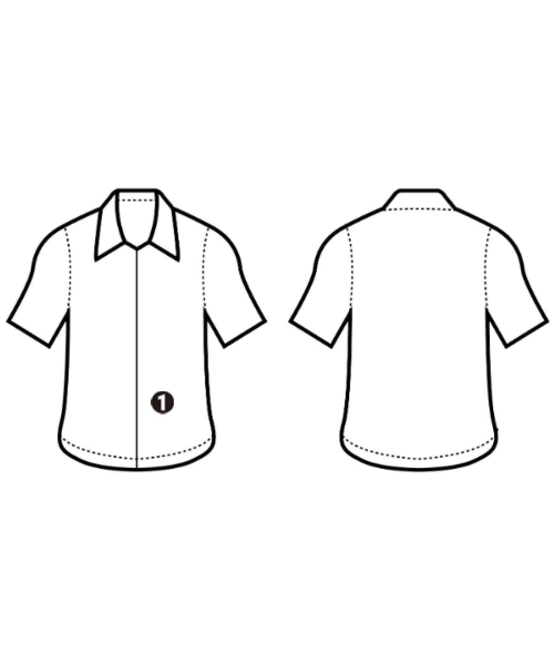 INHERIT（インヘリット）カジュアルシャツ 白 サイズ:M メンズ/2200626524098