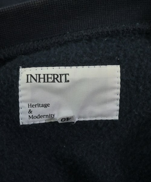INHERIT（インヘリット）スウェット 紺 サイズ:40(M位) レディース/2200633263249