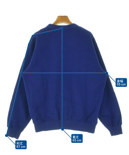 INHERIT（インヘリット）スウェット 青 サイズ:M レディース/2200615224213