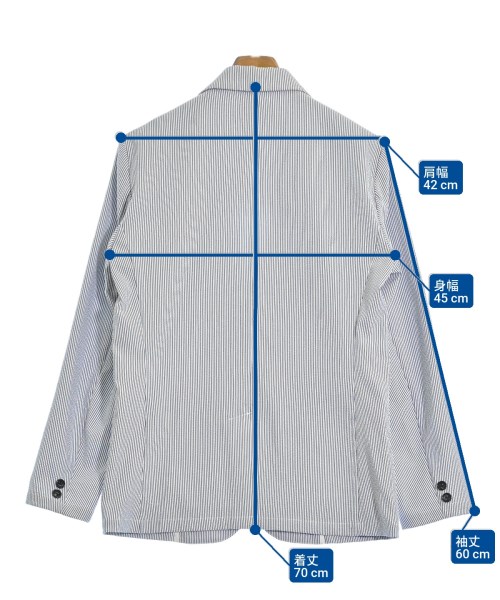 INHERIT（インヘリット）ジャケット 紺 サイズ:M メンズ/2200617140269