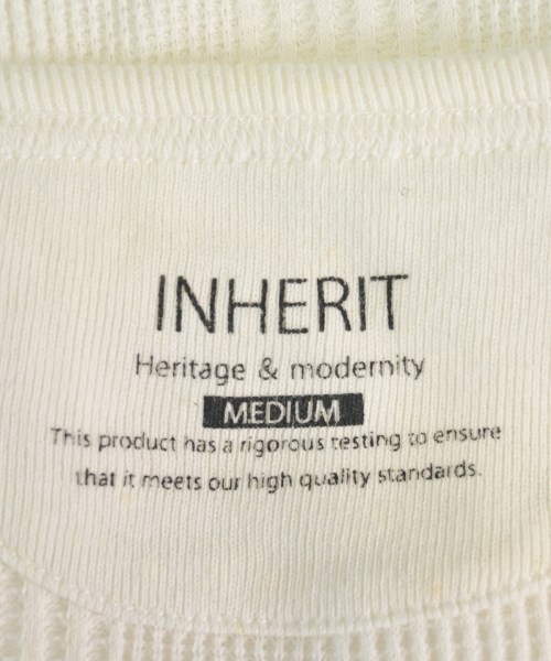 INHERIT（インヘリット）Tシャツ・カットソー 白 サイズ:M メンズ/2200614802337