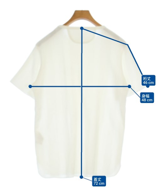 INHERIT（インヘリット）Tシャツ・カットソー 白 サイズ:M メンズ/2200614802337