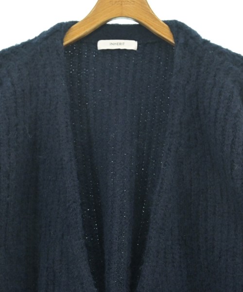 INHERIT（インヘリット）カーディガン 紺 サイズ:L メンズ/2200618949274