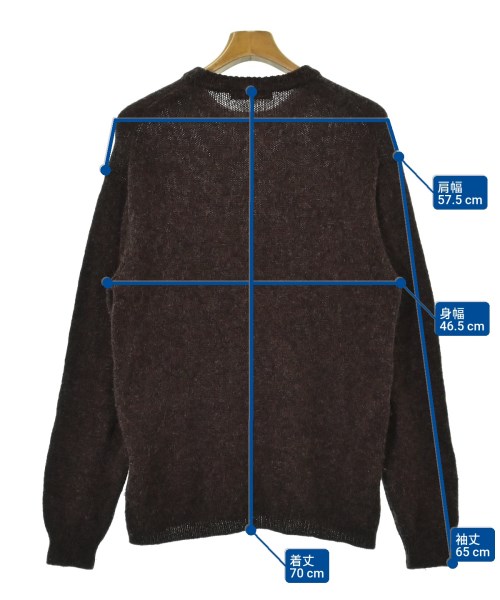 INHERIT（インヘリット）ニット・セーター 赤 サイズ:M メンズ/2200669473452