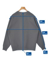 INHERIT（インヘリット）ニット・セーター グレー サイズ:M メンズ/2200671384012