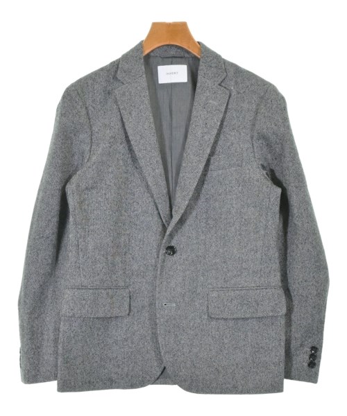 INHERIT(インヘリット)カジュアルジャケット グレー サイズ:S/2200676016017