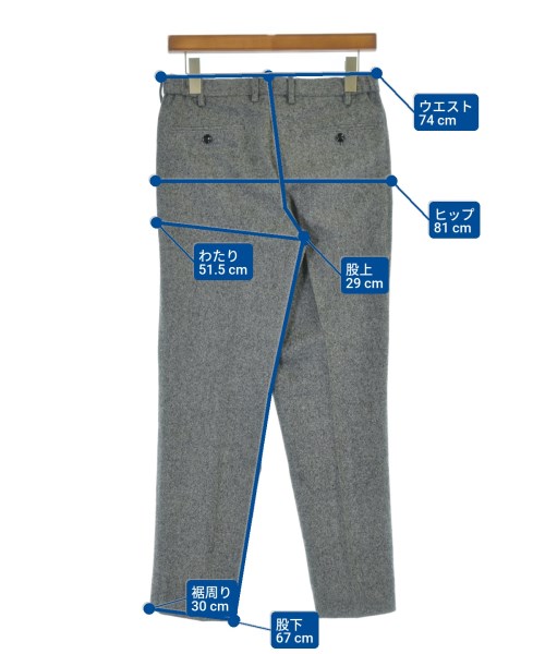 INHERIT（インヘリット）その他 グレー サイズ:S メンズ/2200676016024