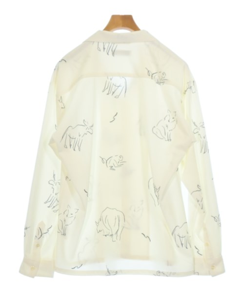 INHERIT（インヘリット）カジュアルシャツ 白 サイズ:L メンズ/2200679186045