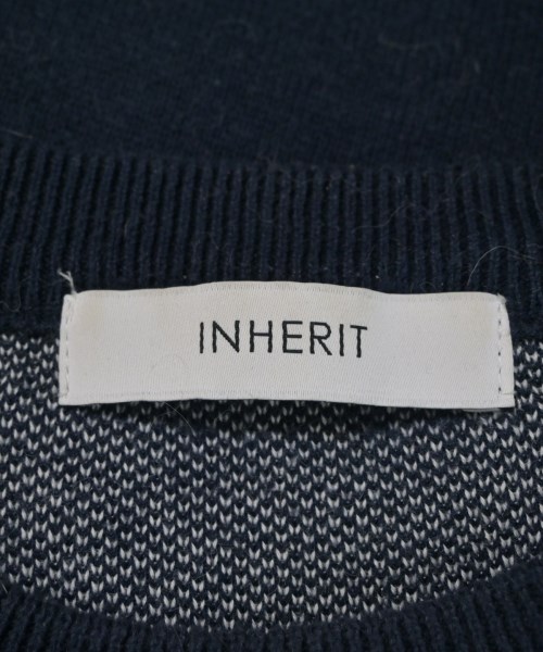 INHERIT（インヘリット）ニット・セーター 紺 サイズ:M メンズ/2200688698027