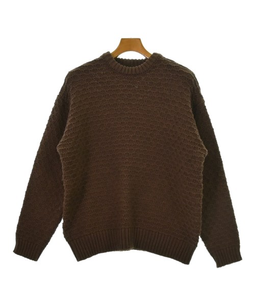 INHERIT(インヘリット)ニット・セーター 茶 サイズ:M/2200654452042