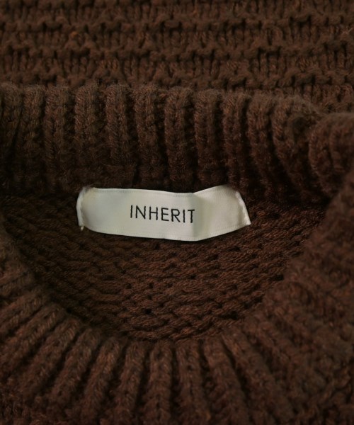 INHERIT（インヘリット）ニット・セーター 茶 サイズ:M メンズ/2200654452042