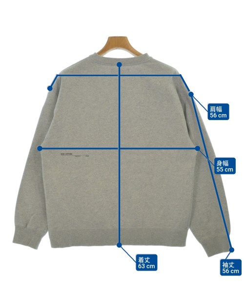 INHERIT（インヘリット）スウェット グレー サイズ:M メンズ/2200655259039