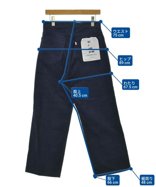 INHERIT（インヘリット）その他 紺 サイズ:M メンズ/2200659145093