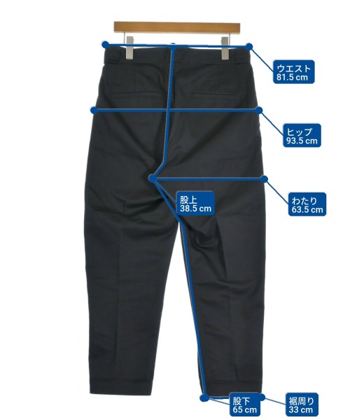 INHERIT（インヘリット）チノパン 黒 サイズ:L メンズ/2200650597013