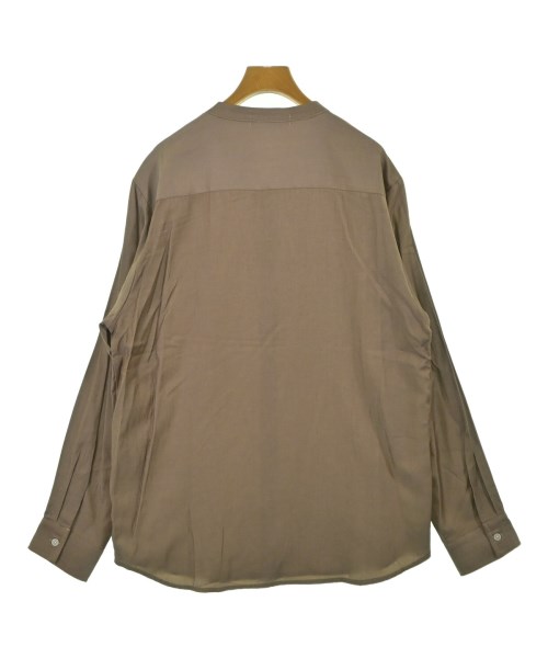 INHERIT（インヘリット）カジュアルシャツ 茶 サイズ:L メンズ/2200648194064