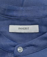 INHERIT（インヘリット）カジュアルシャツ 青 サイズ:L メンズ/2200648194071