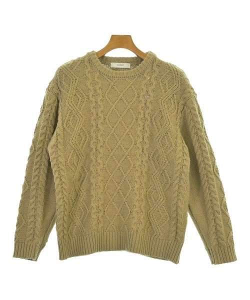 INHERIT(インヘリット)ニット・セーター ベージュ サイズ:M/2200668137065