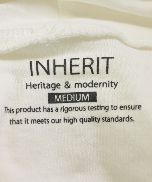 INHERIT（インヘリット）Tシャツ・カットソー 白 サイズ:M レディース/2200717156221