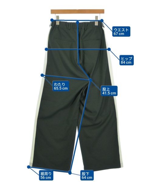 Lui's（ルイス）スラックス 緑 サイズ:M メンズ/2200613696104