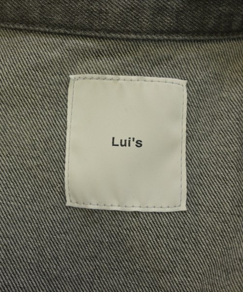 Lui's（ルイス）デニムジャケット グレー サイズ:M メンズ/2200625158010