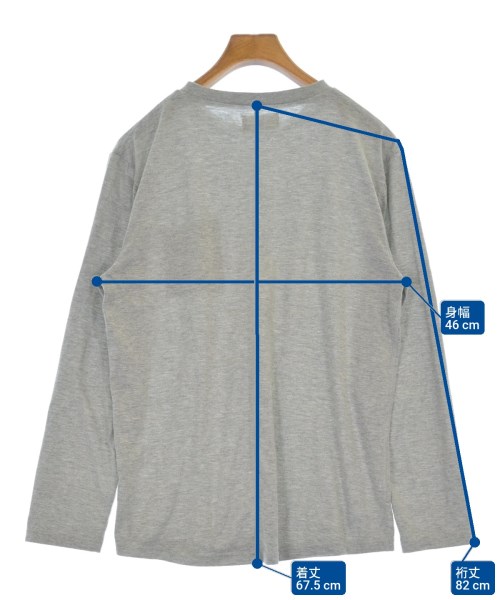Lui's（ルイス）Tシャツ・カットソー グレー サイズ:M メンズ/2200609836163