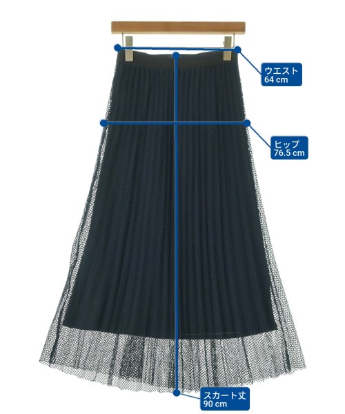 Lui's（ルイス）ロング・マキシ丈スカート 紺 サイズ:F レディース/2200673049148