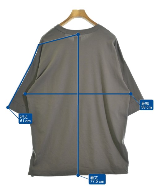 Lui's（ルイス）Tシャツ・カットソー グレー サイズ:F メンズ/2200673097019