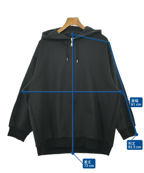 Lui's（ルイス）パーカー 黒 サイズ:F メンズ/2200680241047