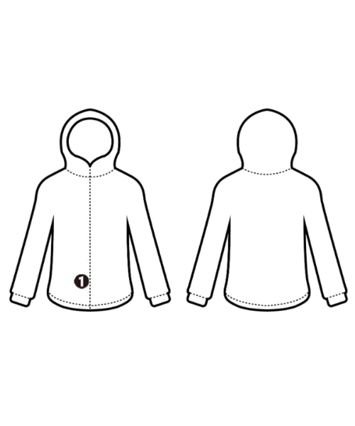 Lui's（ルイス）パーカー グレー サイズ:F レディース/2200652438383