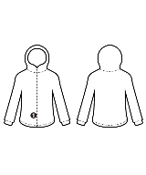 Lui's（ルイス）パーカー グレー サイズ:F レディース/2200652438383