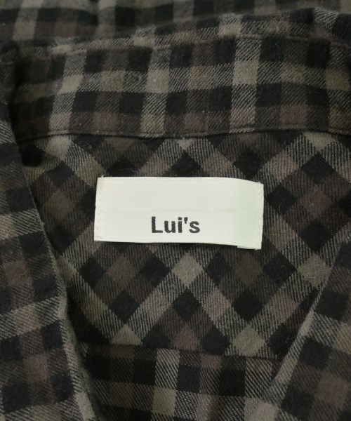 Lui's（ルイス）カジュアルシャツ 茶 サイズ:L メンズ/2200711873025
