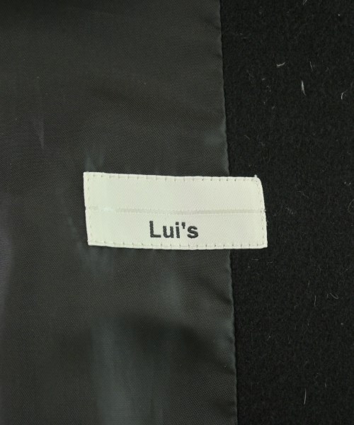 Lui's（ルイス）ステンカラーコート 黒 サイズ:S メンズ/2200718377038