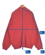 Lui's（ルイス）カーディガン 赤 サイズ:M メンズ/2200662474036