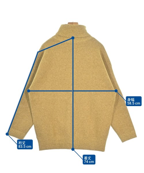 Lui's（ルイス）ニット・セーター 黄 サイズ:F メンズ/2200662474043