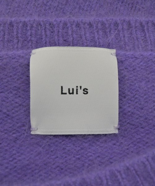 Lui's（ルイス）ニット・セーター 紫 サイズ:S メンズ/2200664882181