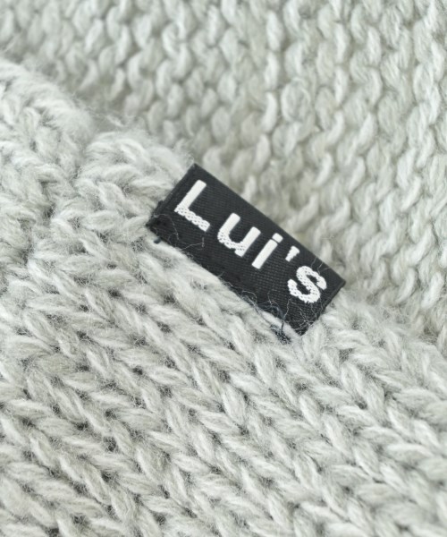 Lui's（ルイス）マフラー グレー サイズ:- レディース/2200670968084