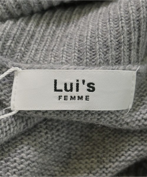 Lui's（ルイス）ワンピース グレー サイズ:F レディース/2200733420054