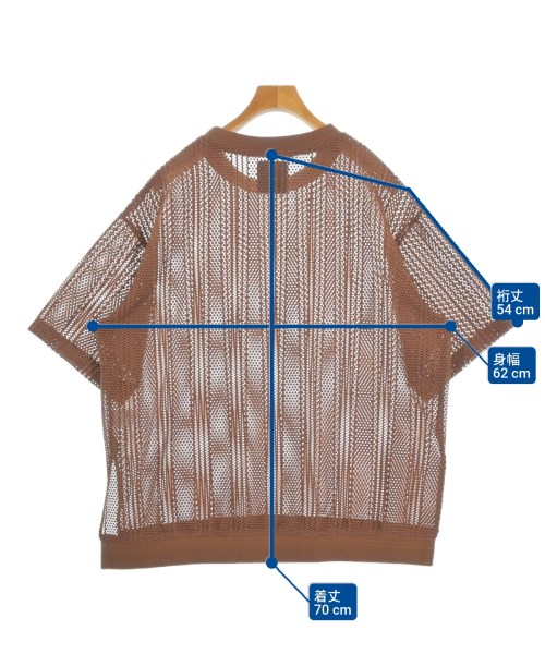 Lui's（ルイス）Tシャツ・カットソー 茶 サイズ:F メンズ/2200686135173