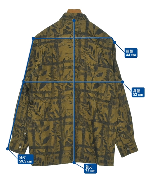 TK（ティーケー）カジュアルシャツ ゴールド サイズ:M メンズ/2200621431049