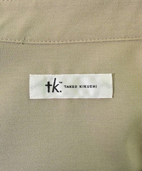 TK（ティーケー）カジュアルシャツ ベージュ サイズ:S メンズ/2200625156061