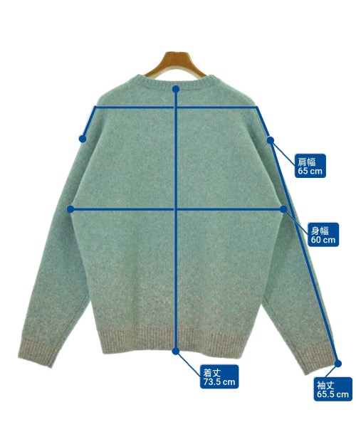 TK（ティーケー）ニット・セーター 青 サイズ:L メンズ/2200642252326