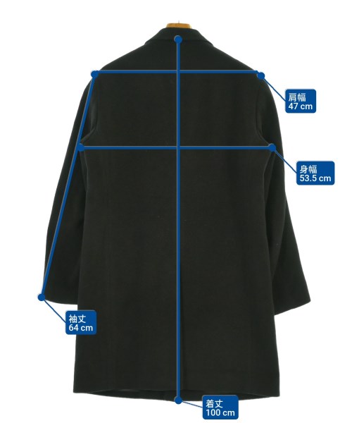 TK（ティーケー）コート 黒 サイズ:M メンズ/2200630703014