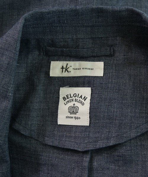 TK（ティーケー）チェスターコート 青 サイズ:M メンズ/2200630703021