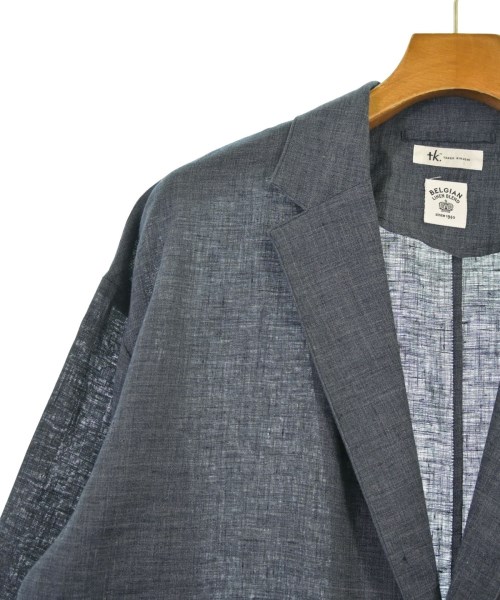 TK（ティーケー）チェスターコート 青 サイズ:M メンズ/2200630703021