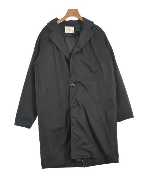TK(ティーケー)チェスターコート 黒 サイズ:S/2200664530013