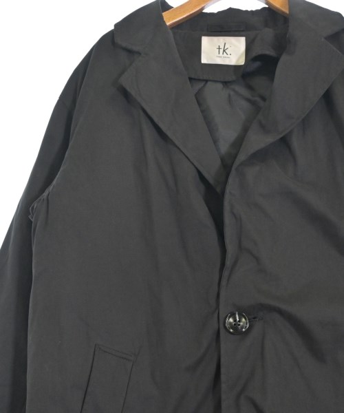 TK（ティーケー）チェスターコート 黒 サイズ:S メンズ/2200664530013