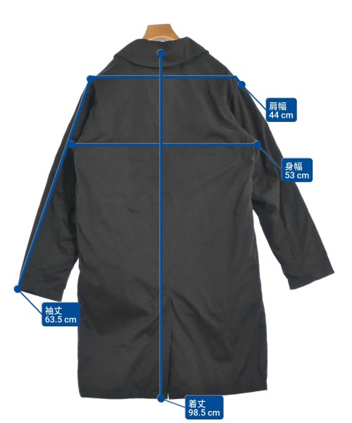 TK（ティーケー）チェスターコート 黒 サイズ:S メンズ/2200664530013